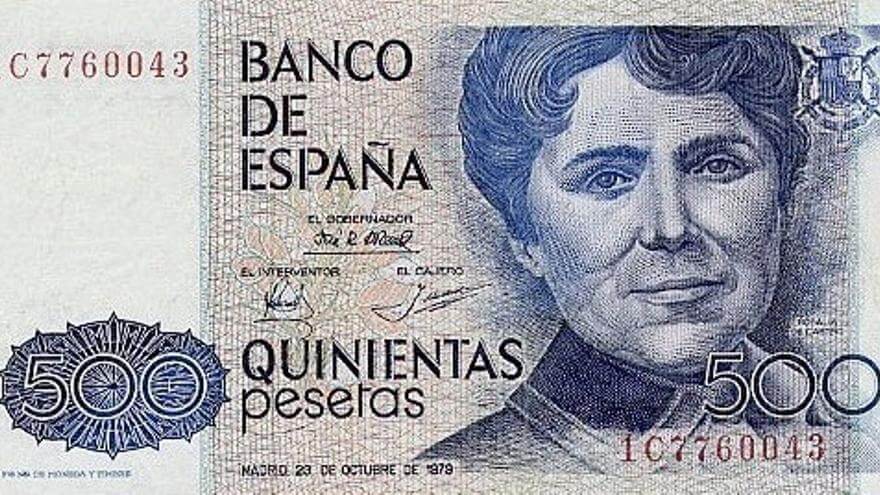 mujeres en billetes y monedas
