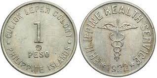 moneda lazareto isla culión en filipinas