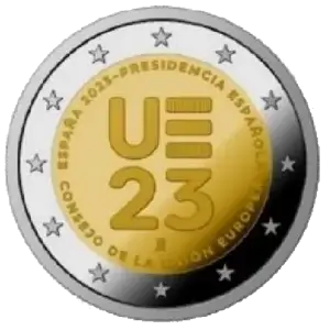 nueva moneda de 2€ en homenaje a la presidencia española de la UE