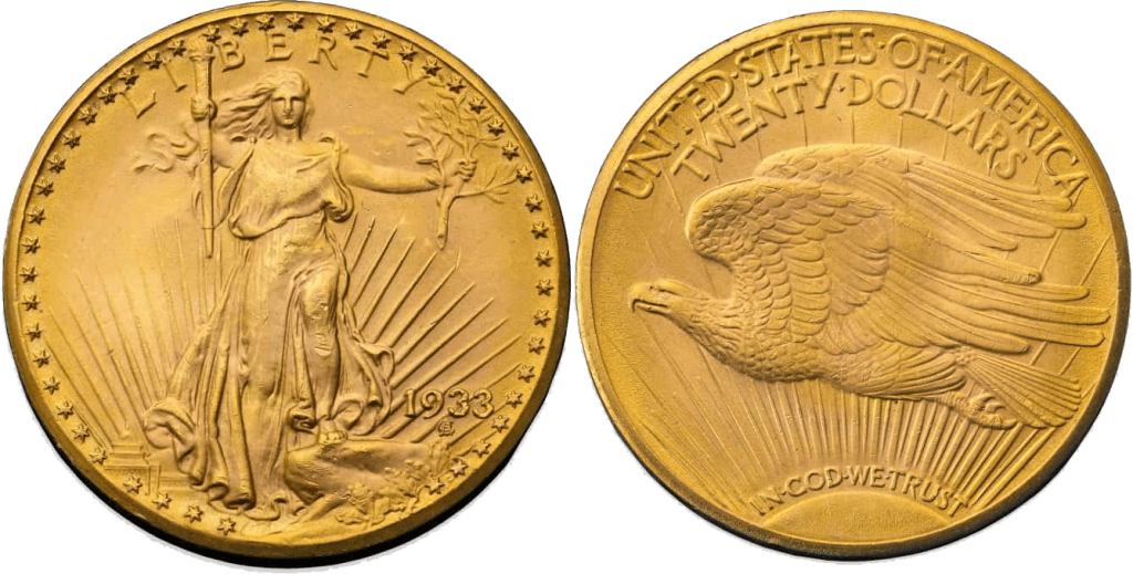 Moneda Double Eagle 1933